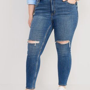 OLD NAVY High-Waisted Rockstar Super-Skinny Jeans